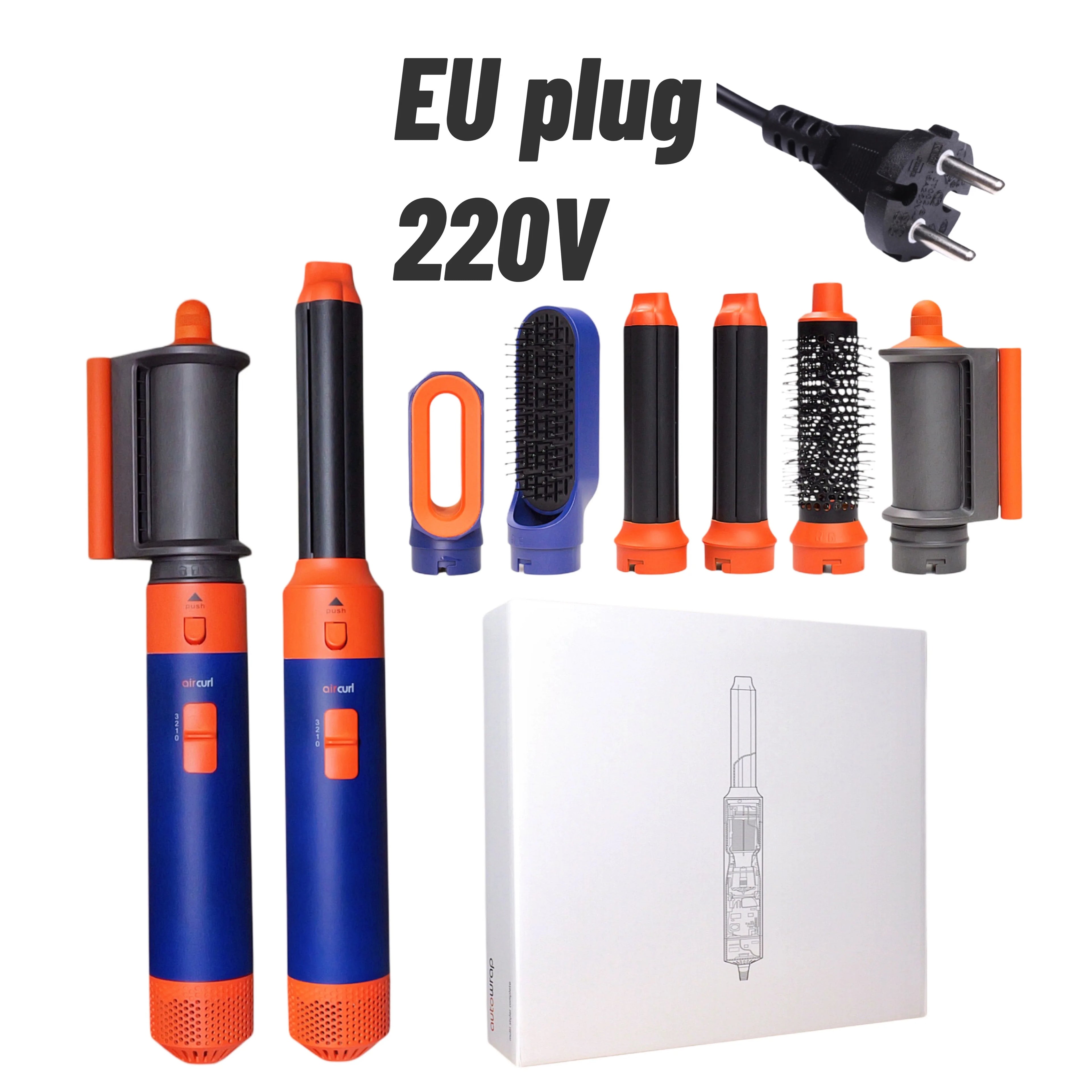 6-in-1 Smooth Hair Styler – Multifunktionaler Hot Air MultiStyler für Volumen, Glätte & Locken