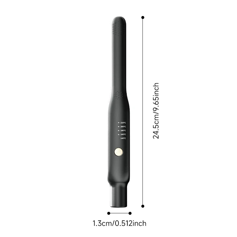 2-in-1 Mini Hair Styler – Glätteisen & Curler für Reisen