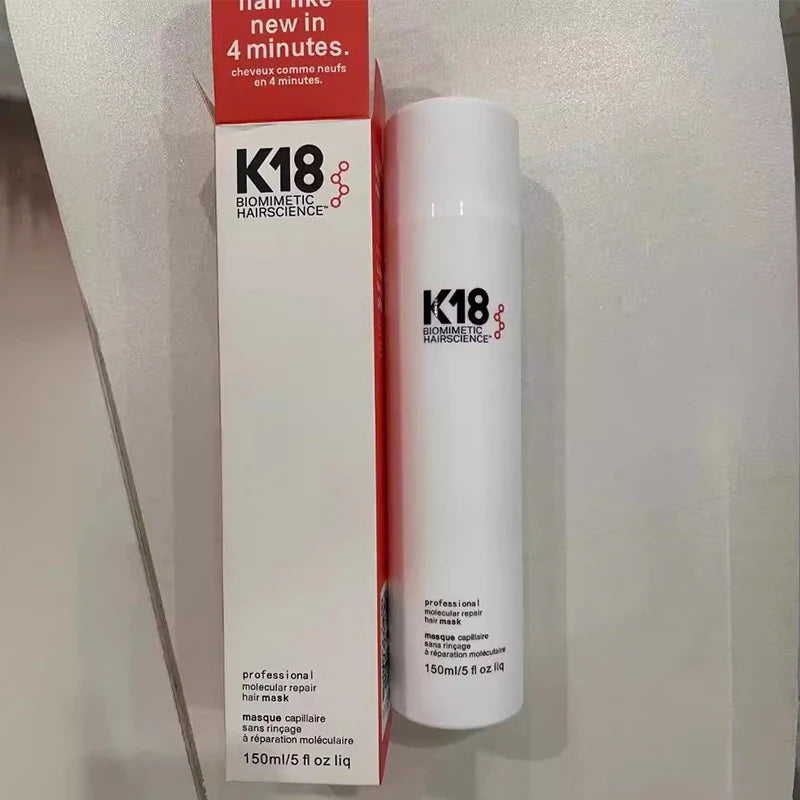 K18 Leave-In Molecular Repair Hair Mask Deep Conditioning Keratin Treatment Soften Hair Smoothing Healthy Hair Care 50ml 150ml
