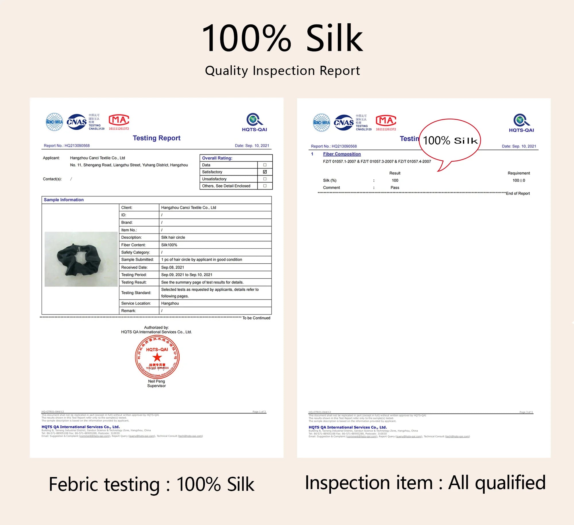 100% Pure Mulberry Silk Large Scrunchies Rubber Bands Hair Ties Gum Elastics Simple Pure Color for Women Girls 19 Momme 3.5CM